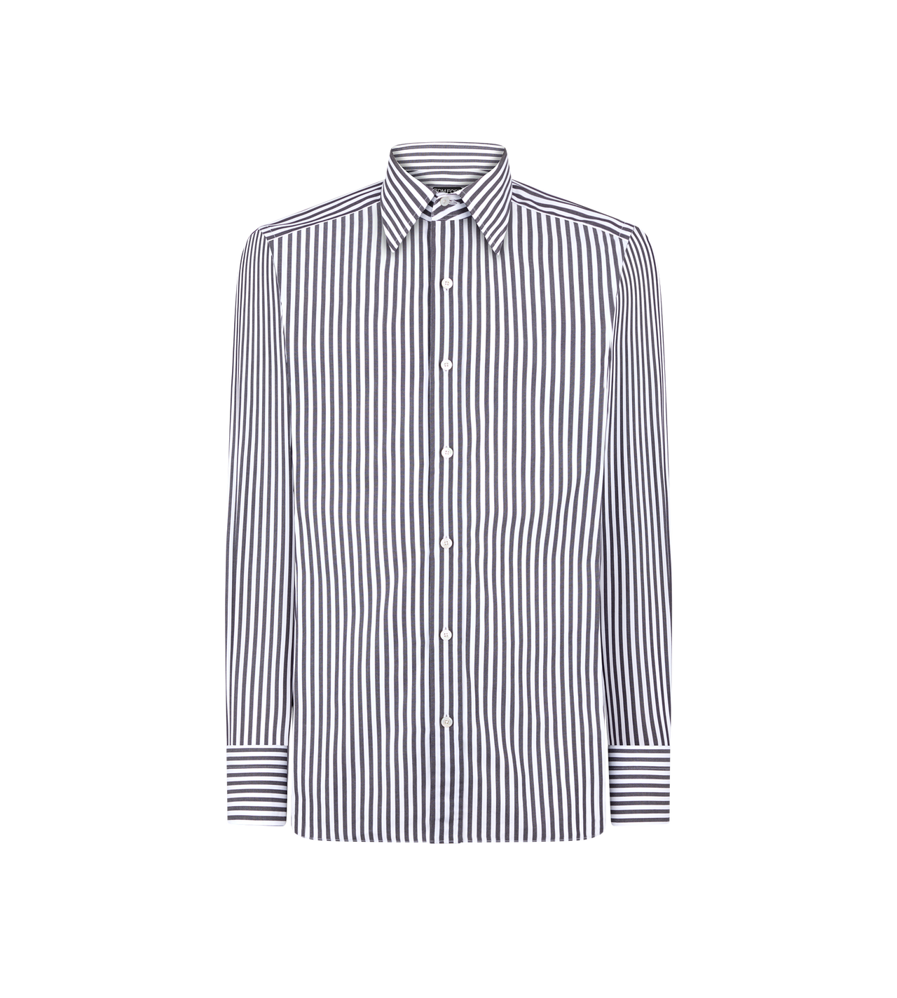 LADDER STRIPE SLIM FIT SHIRT image number 0