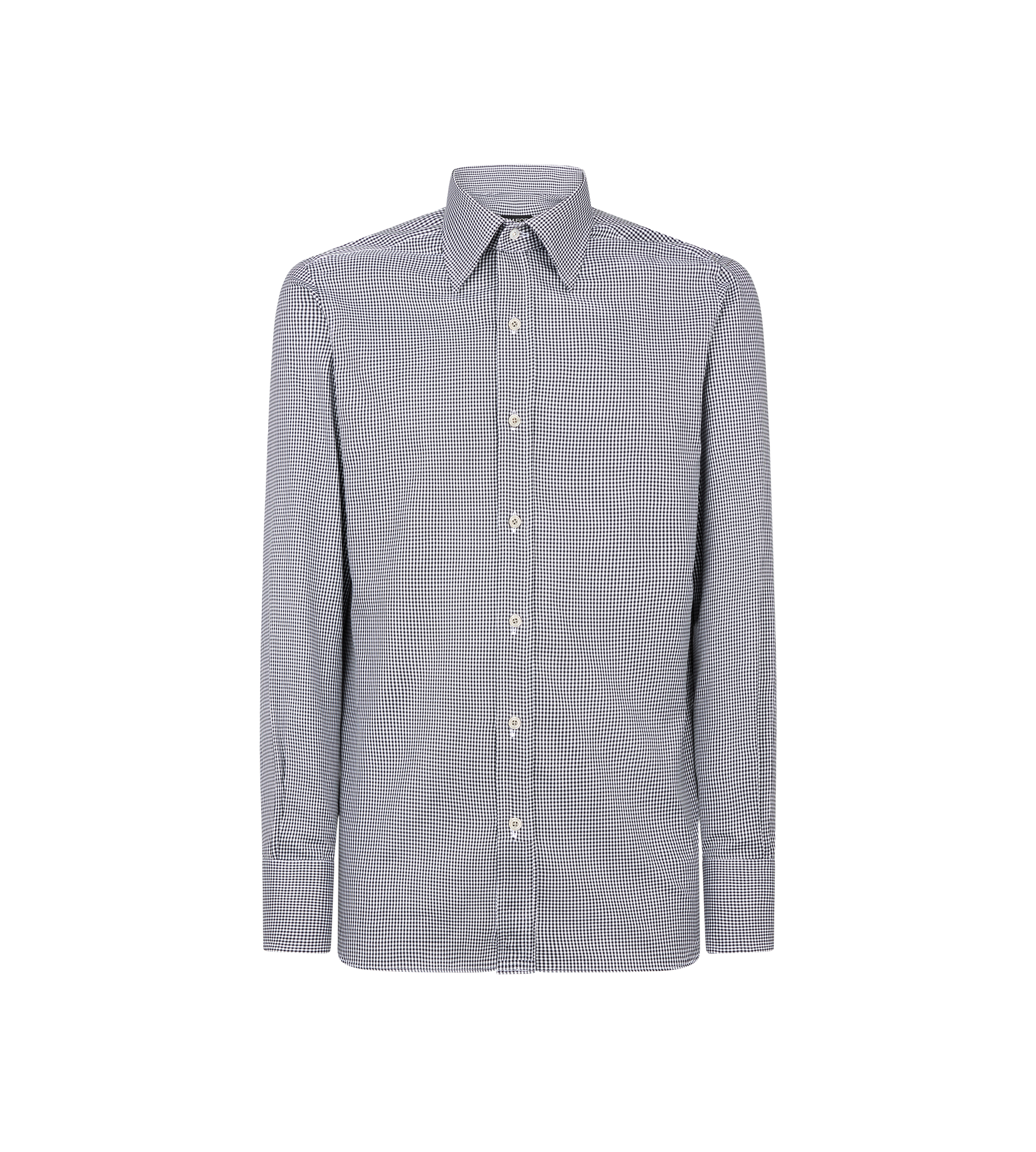 MICRO GINGHAM TWILL SLIM FIT SHIRT