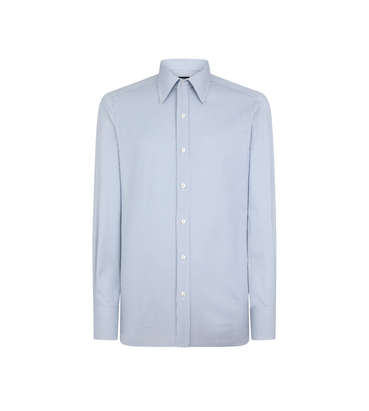 MICRO GINGHAM TWILL SLIM FIT SHIRT image number 0