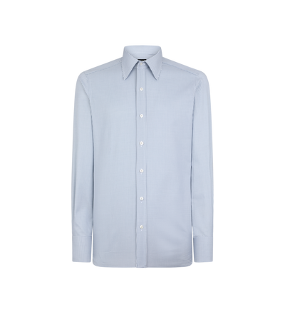 MICRO GINGHAM TWILL SLIM FIT SHIRT