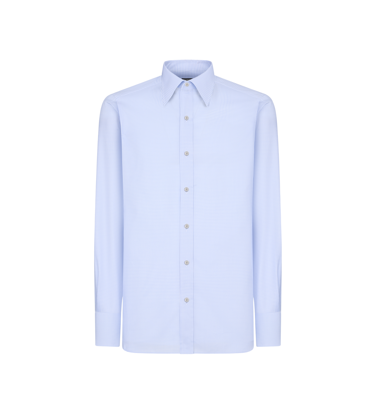 MICRO GINGHAM TWILL SLIM FIT SHIRT image number 0