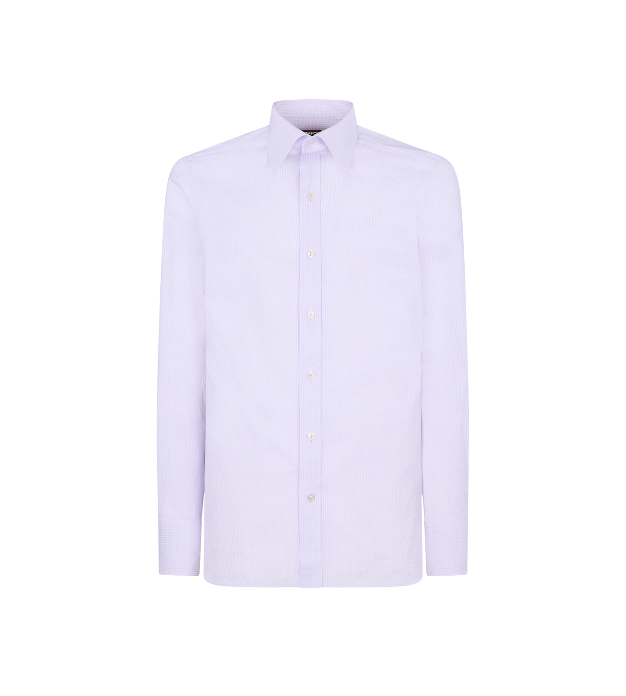 MICRO GINGHAM TWILL SLIM FIT SHIRT image number 0