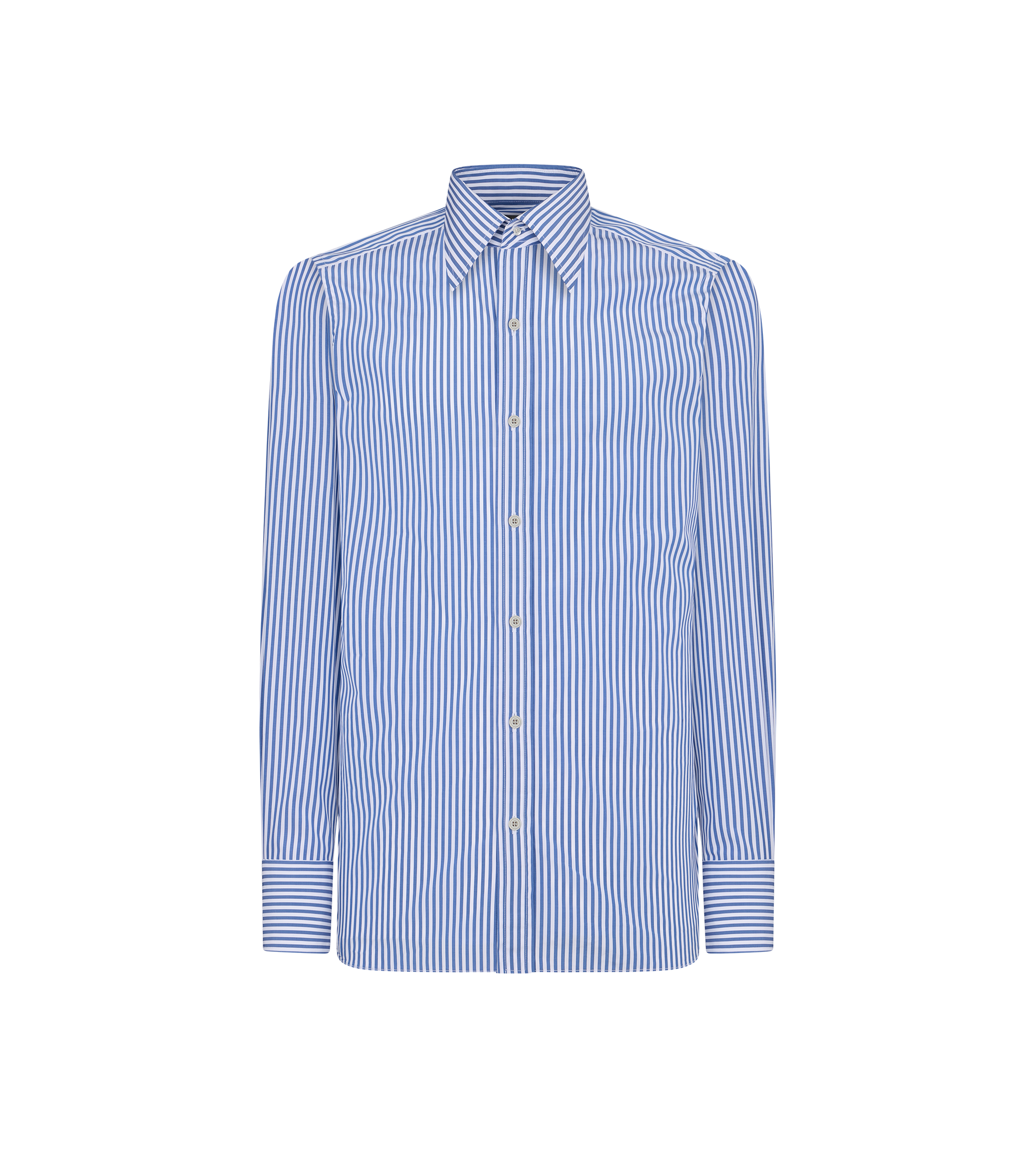 LIGHT BATON STRIPE SLIM FIT SHIRT