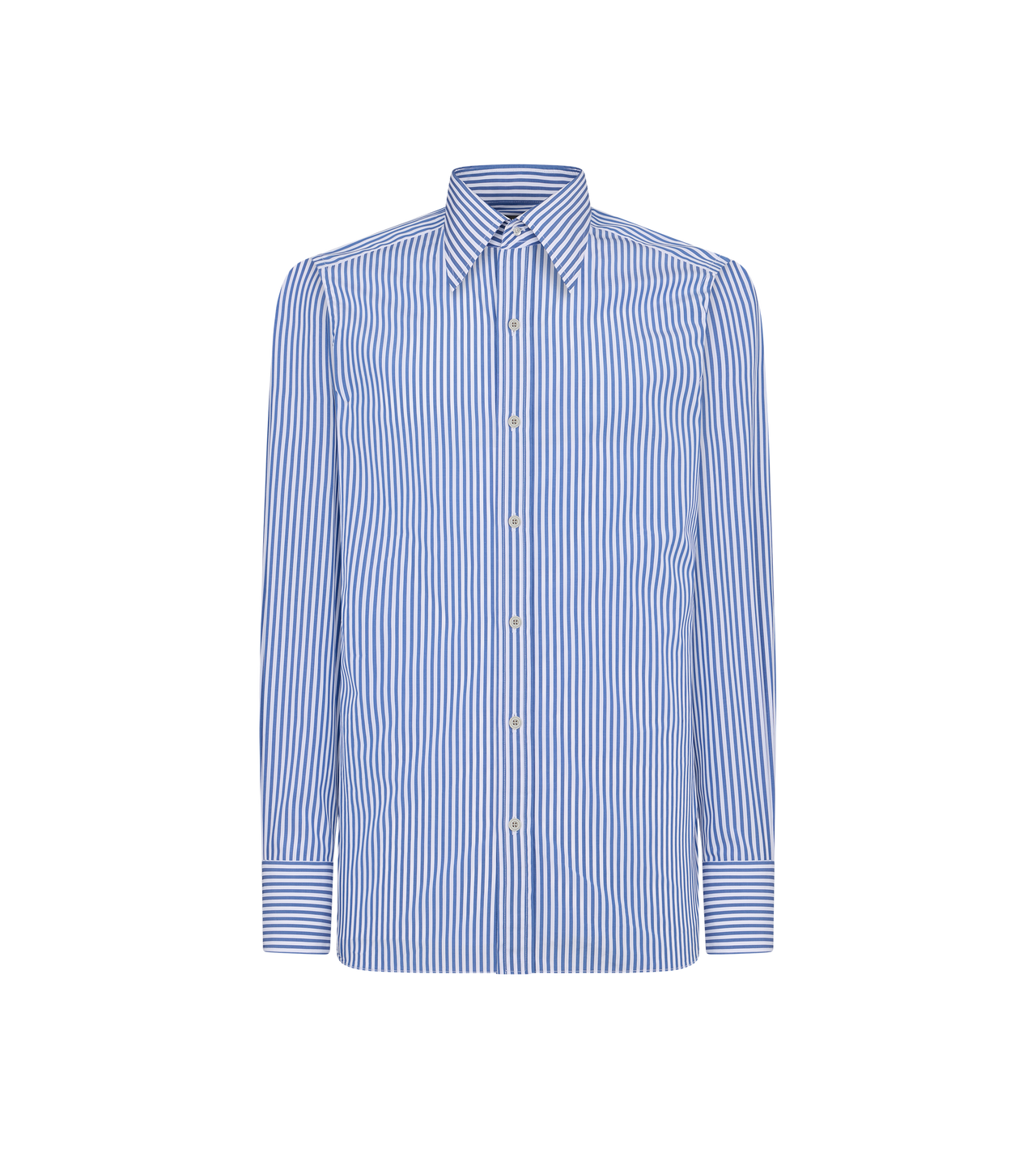 LIGHT BATON STRIPE SLIM FIT SHIRT image number 0