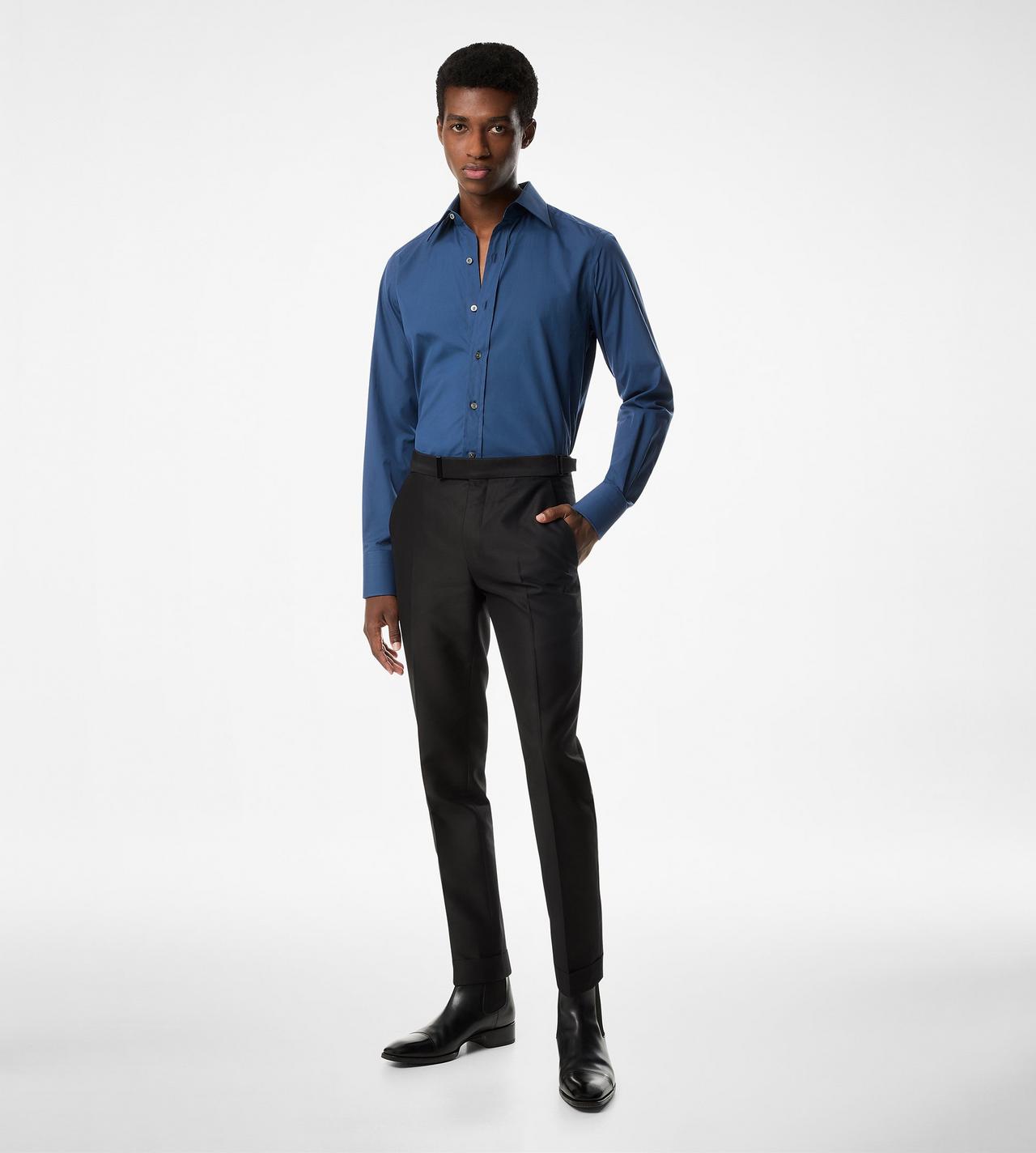 POPLIN SLIM FIT SHIRT image number 1