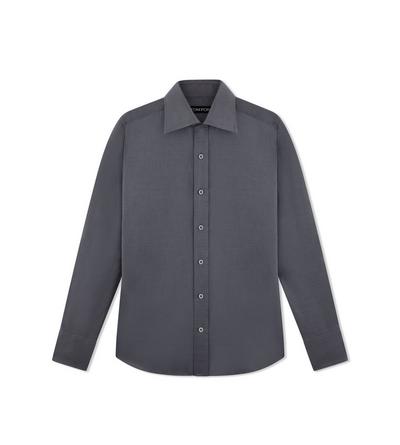SHARKSKIN SLIM FIT SHIRT