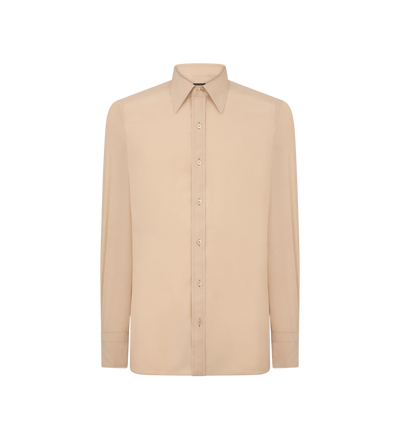 CREPE SATIN SLIM FIT SHIRT image number 0