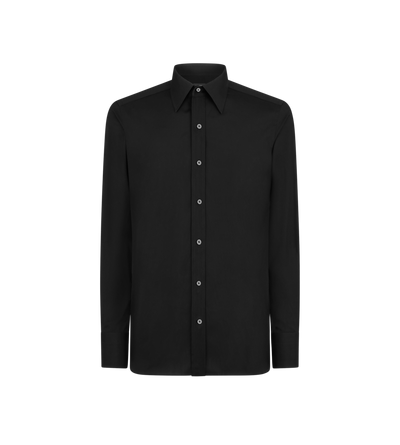 CREPE SATIN SLIM FIT SHIRT image number 0