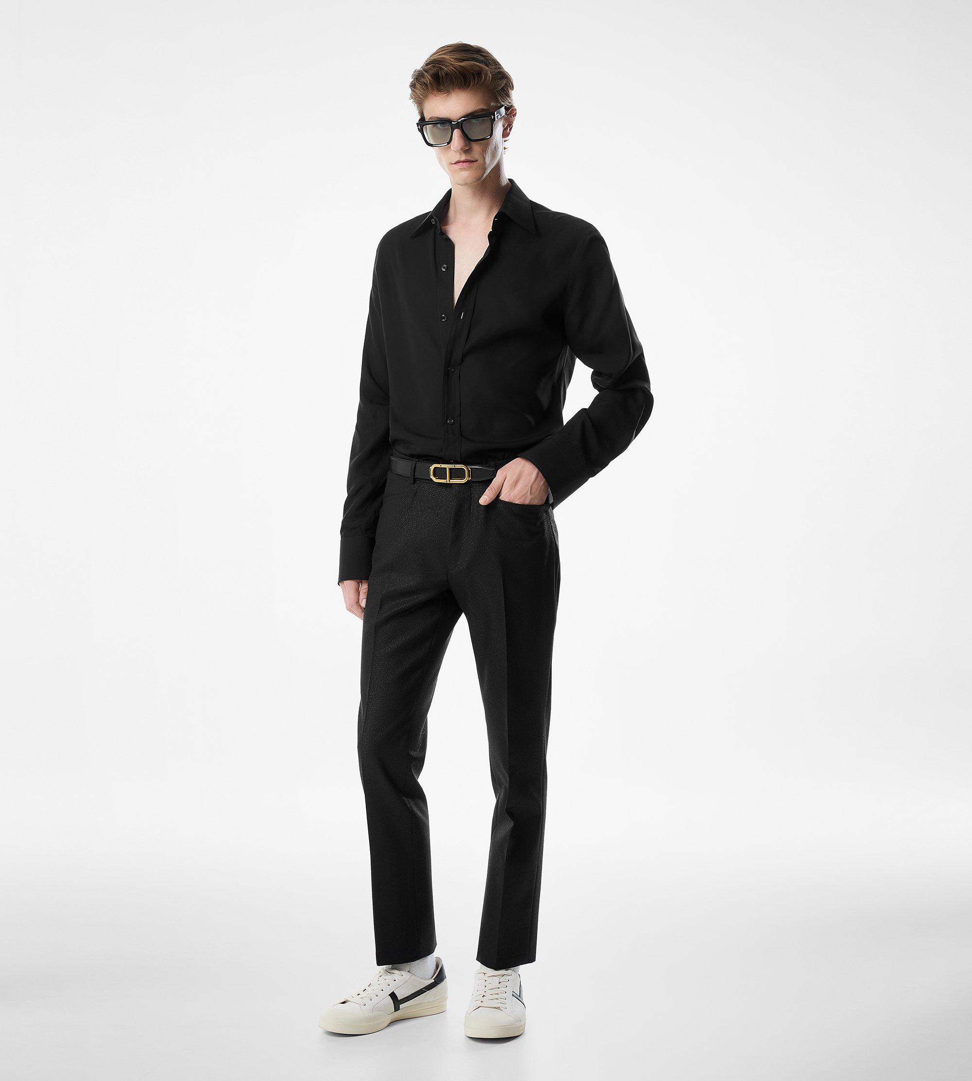 CREPE SATIN SLIM FIT SHIRT | TOM FORD Fashion
