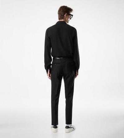CREPE SATIN SLIM FIT SHIRT image number 2