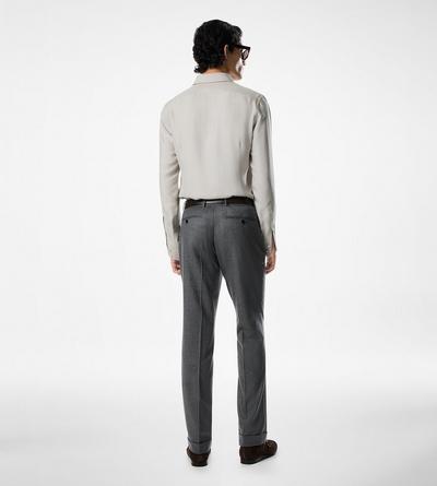 WASHED TWILL SLIM FIT SHIRT image number 2