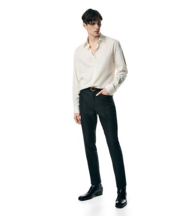 SILK PARACHUTE SLIM FIT SHIRT image number 1