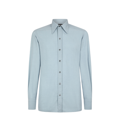 SILK PARACHUTE SLIM FIT SHIRT image number 0