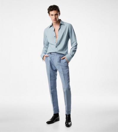 SILK PARACHUTE SLIM FIT SHIRT image number 1