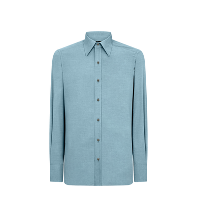 SILK PARACHUTE SLIM FIT SHIRT image number 0