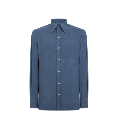 SILK PARACHUTE SLIM FIT SHIRT image number 0