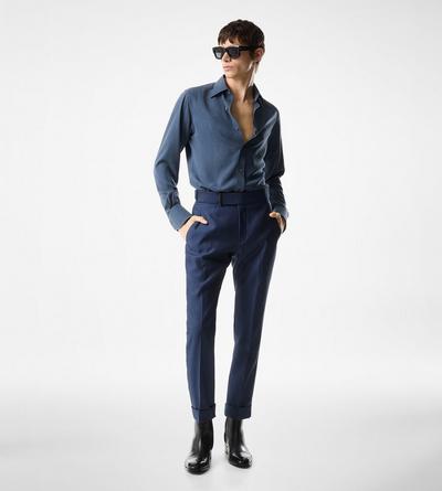 SILK PARACHUTE SLIM FIT SHIRT image number 1
