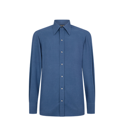 SILK PARACHUTE SLIM FIT SHIRT image number 0
