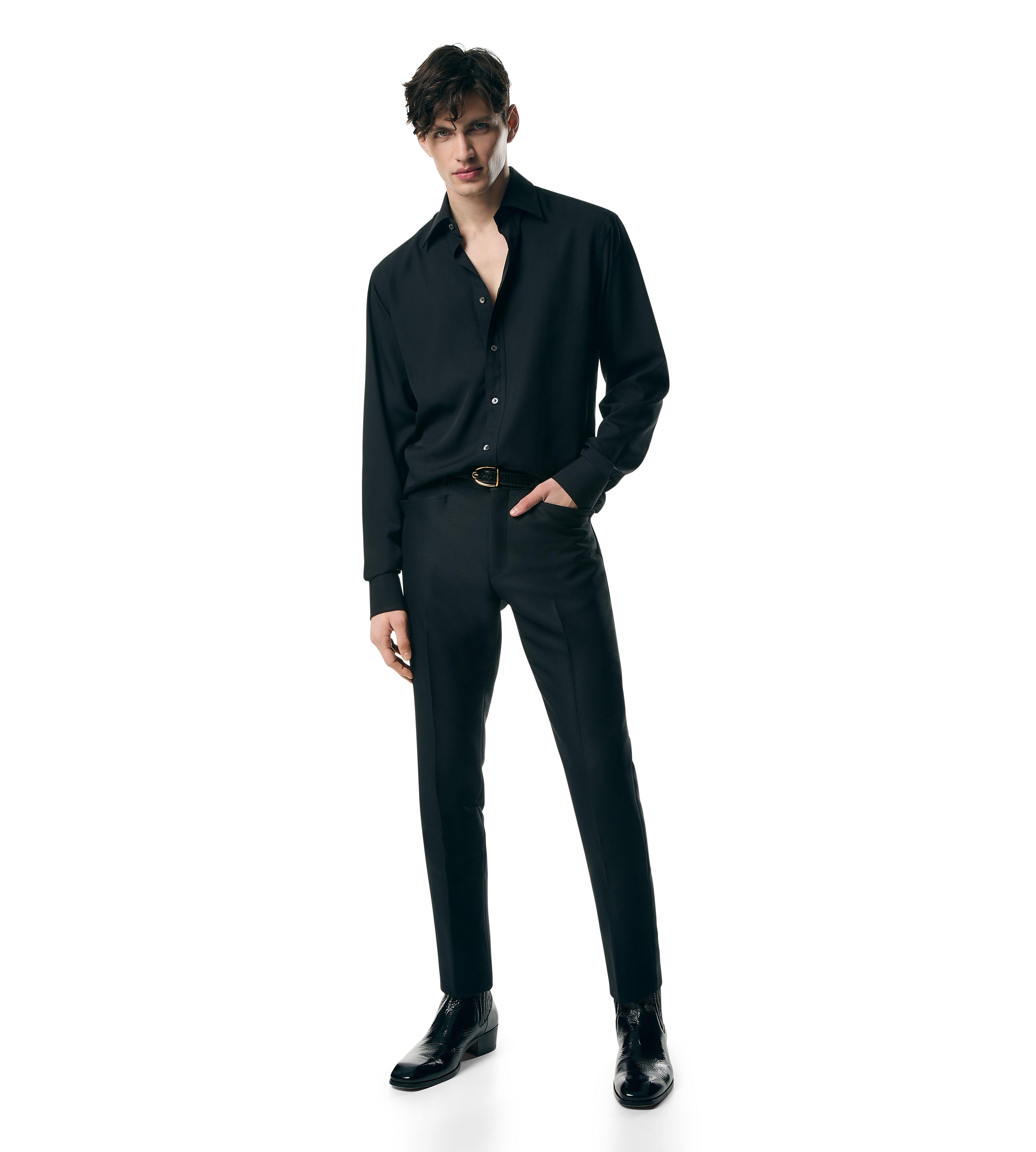 SILK PARACHUTE SLIM FIT SHIRT | TOM FORD Fashion