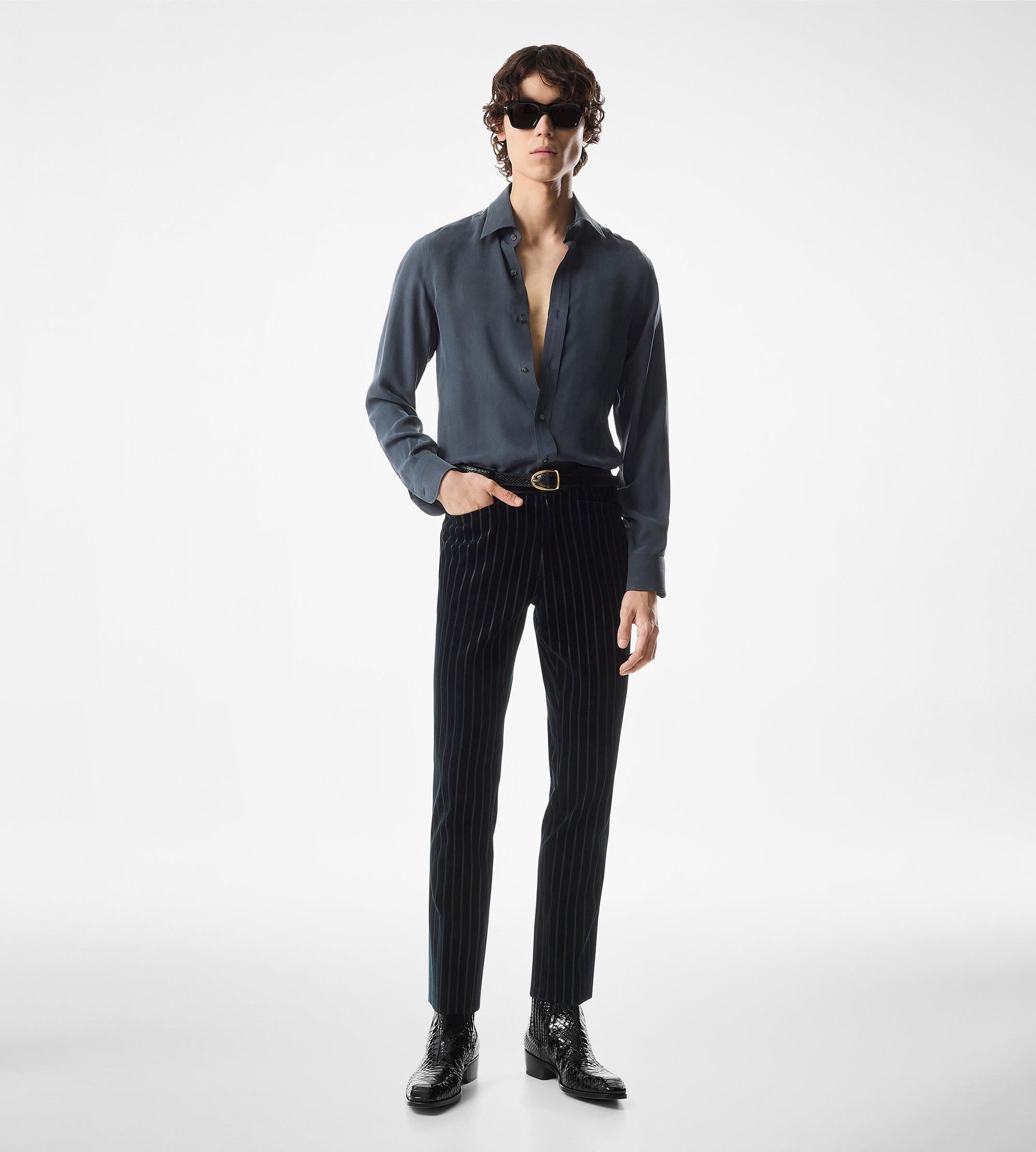 Tシャツ・カットソー [The Row] Stafford Top in Silk Stafford シルク製のトップス ブラウン – The Row