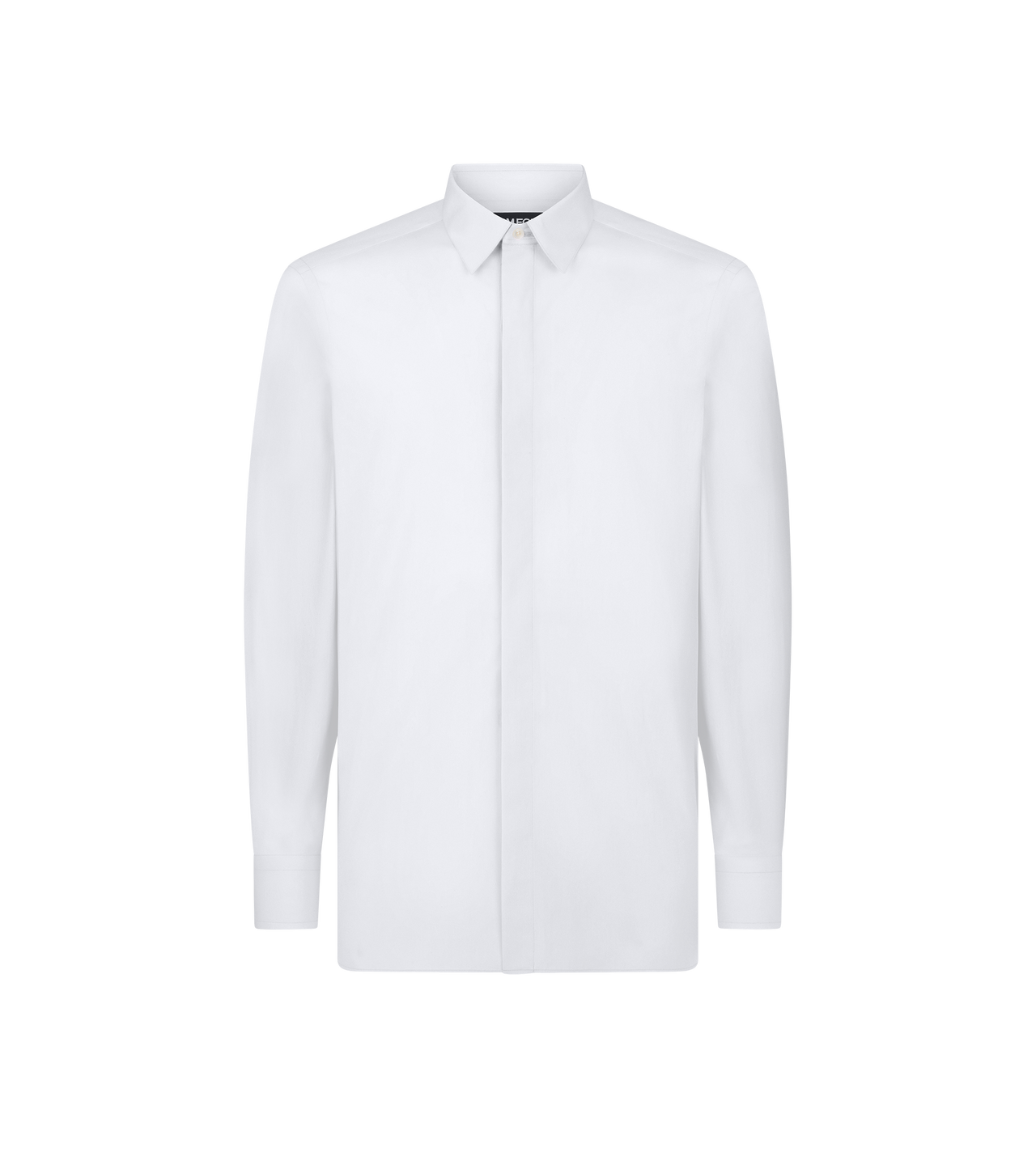 TOM FORD COTTON WHITE CHEMISE COUPE SLIM EN POPELINE
