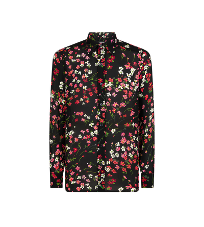 PRINTED DAISY SLIM FIT SHIRT image number 0