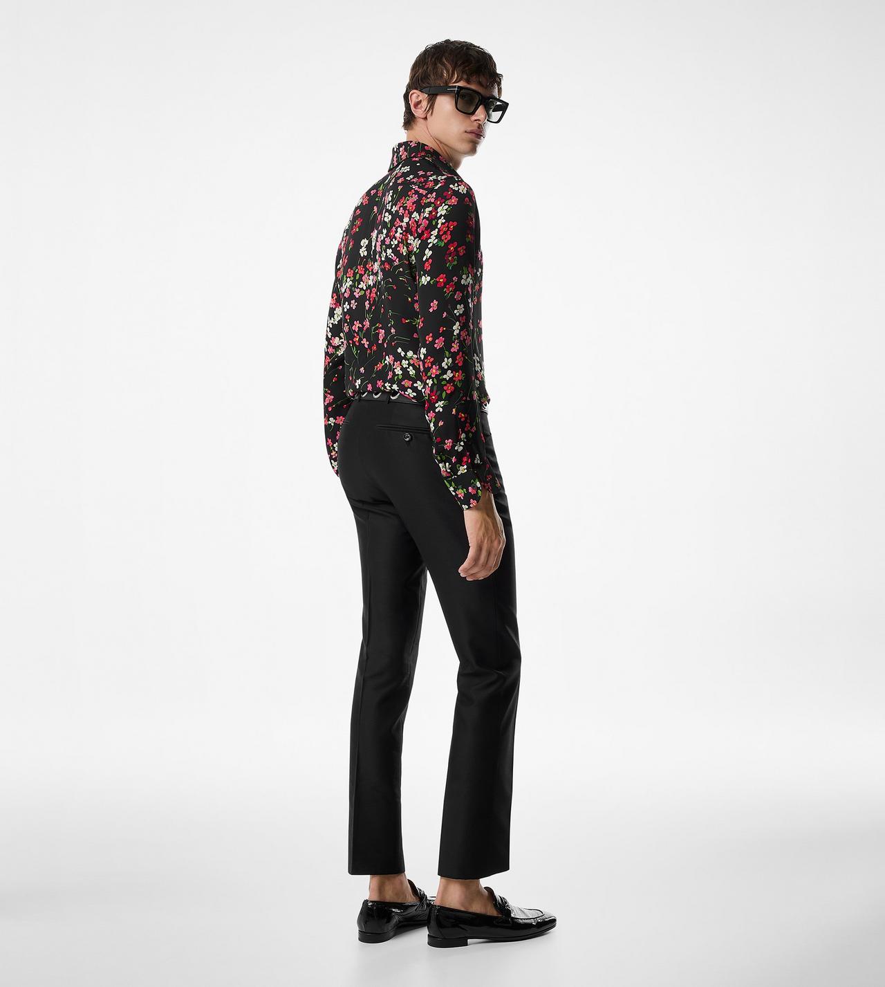 PRINTED DAISY SLIM FIT SHIRT image number 2