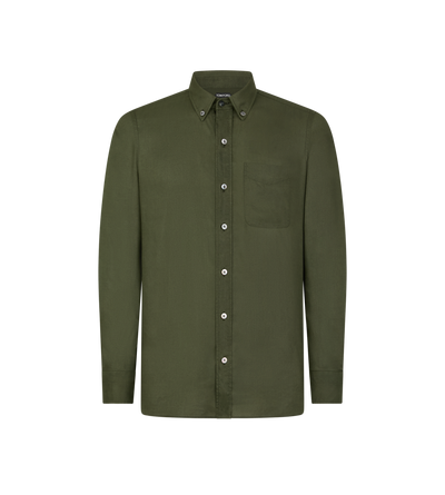 FLUID GABARDINE SLIM FIT SHIRT