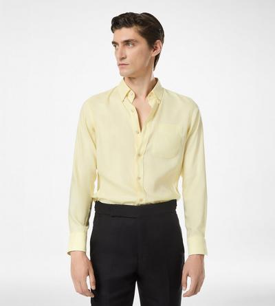 FLUID GABARDINE SLIM FIT SHIRT image number 2