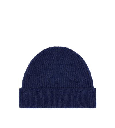 BEANIE HAT WITH TOM FORD METAL PLAQUE image number 1