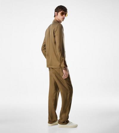 LUXURY SILK TWILL OUTERSHIRT image number 2