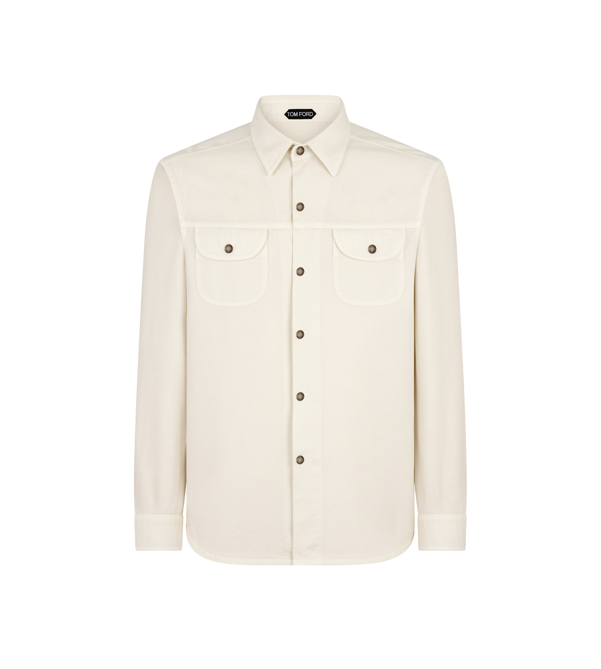 TWILL SNAP OVERSHIRT
