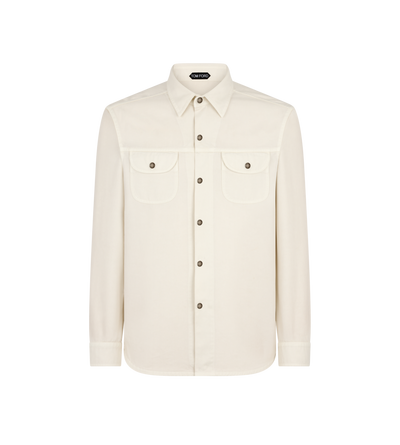TWILL SNAP OVERSHIRT