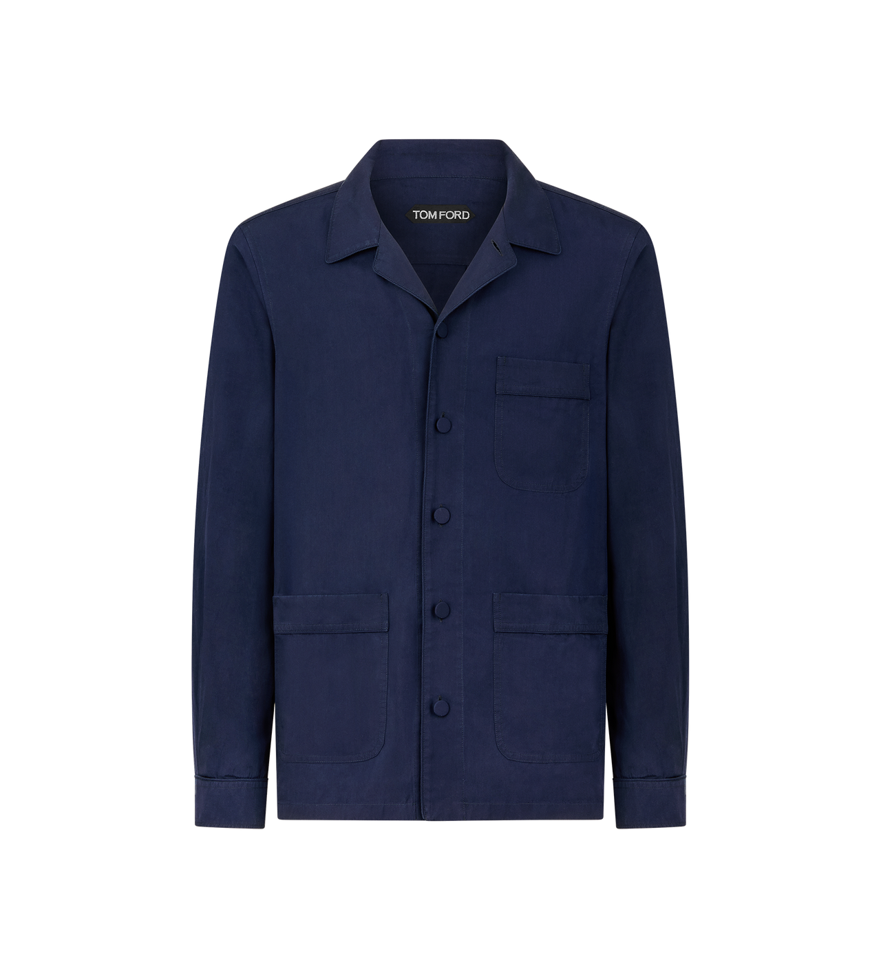 LIGHTWEIGHT LYOCELL PAJAMA SHIRT image number 0