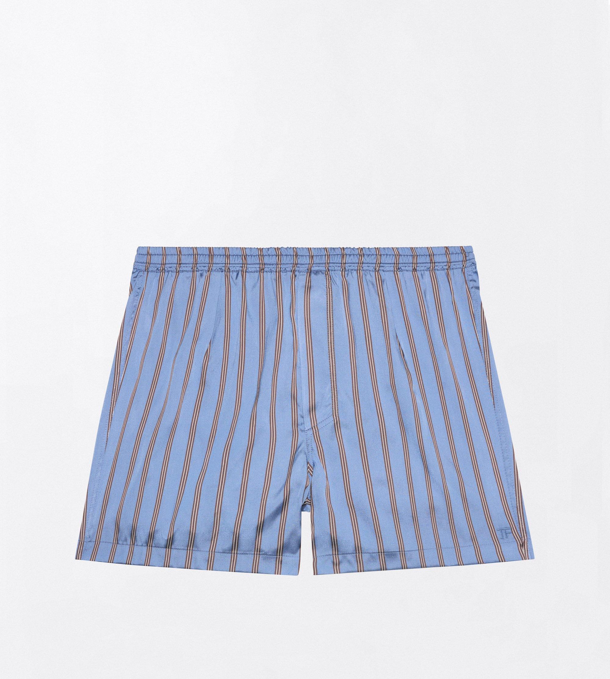 STRIPE SILK BOXER