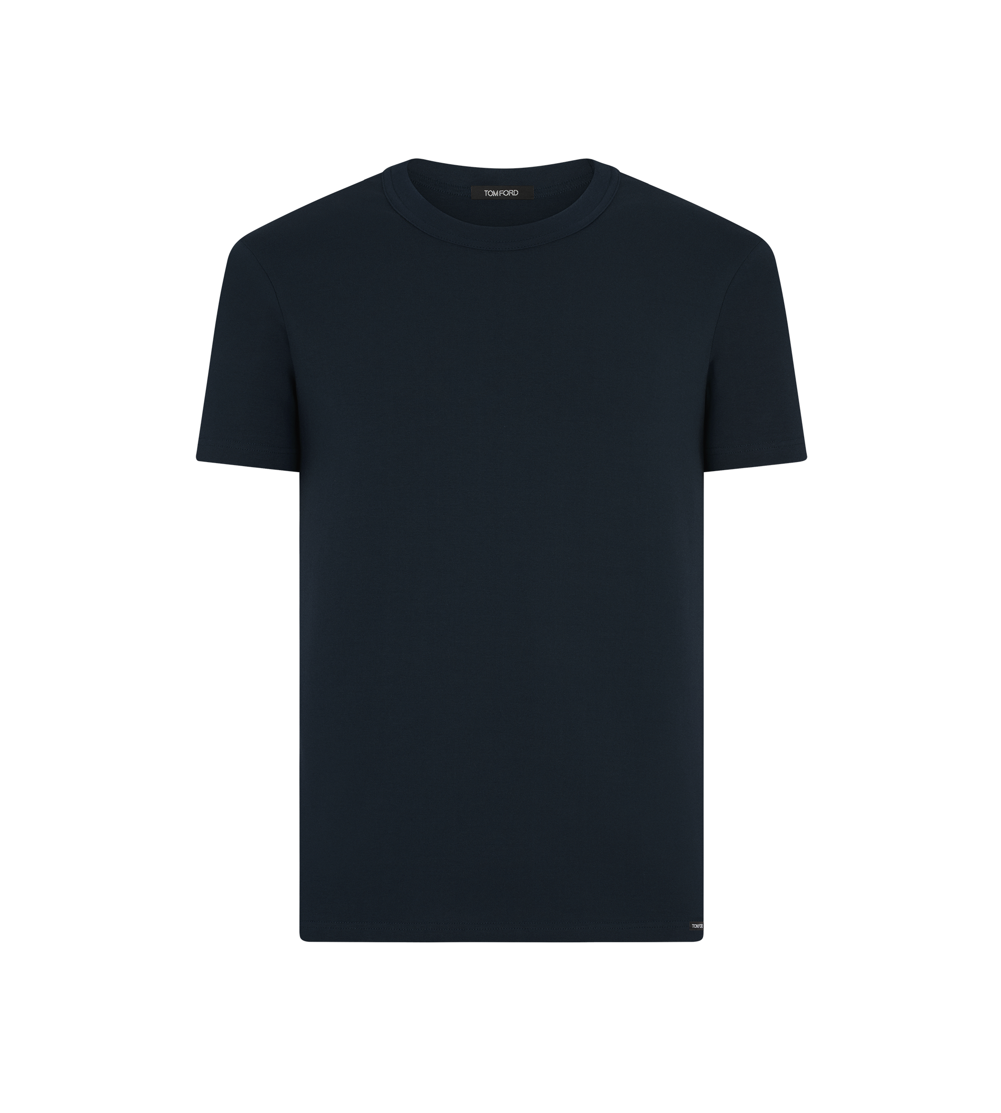 T-SHIRT GIROCOLLO IN COTONE