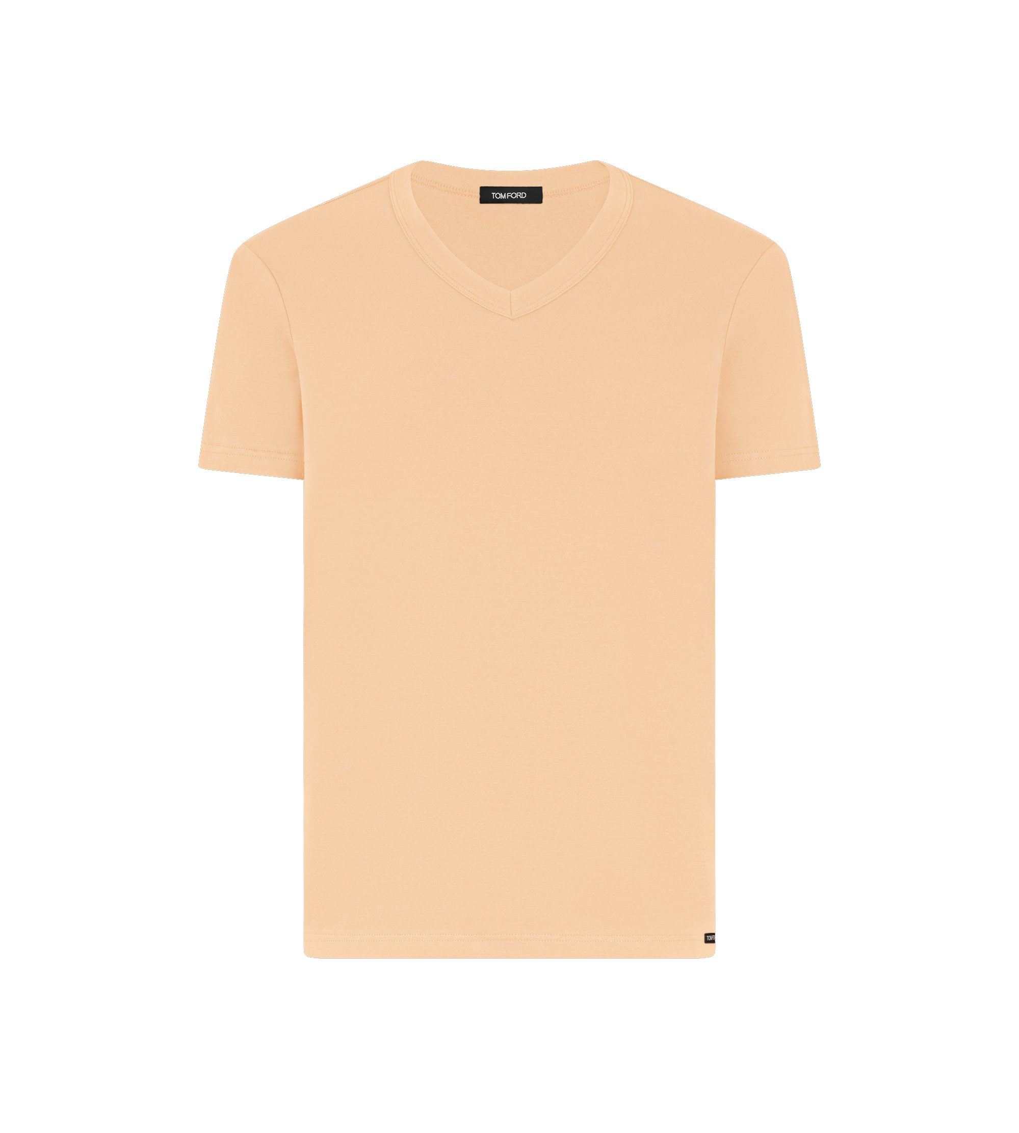 T-SHIRT &Agrave; COL V EN COTON