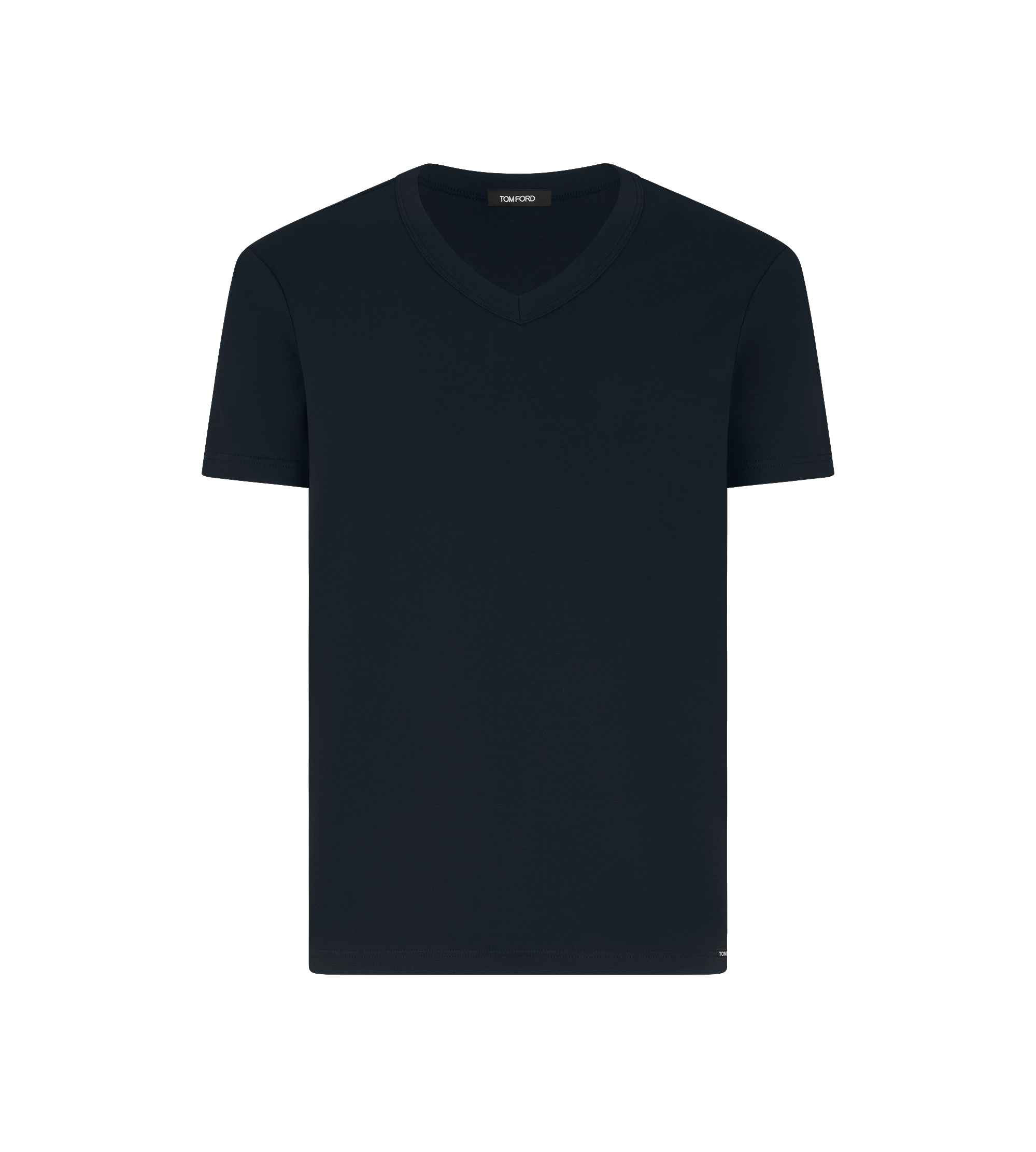 T-SHIRT &Agrave; COL V EN COTON