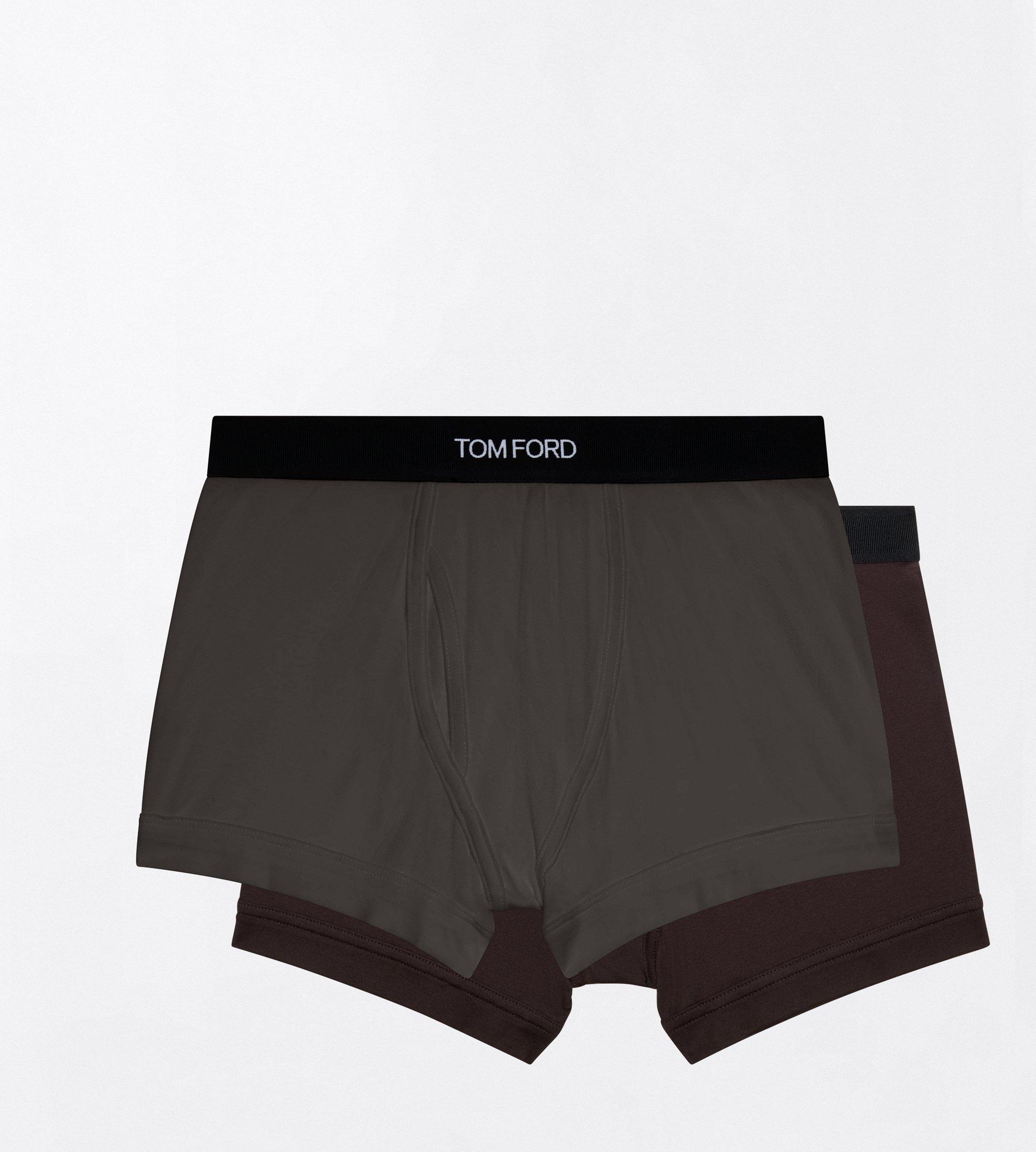 COTTON BOXER BRIEFS TWO PACK