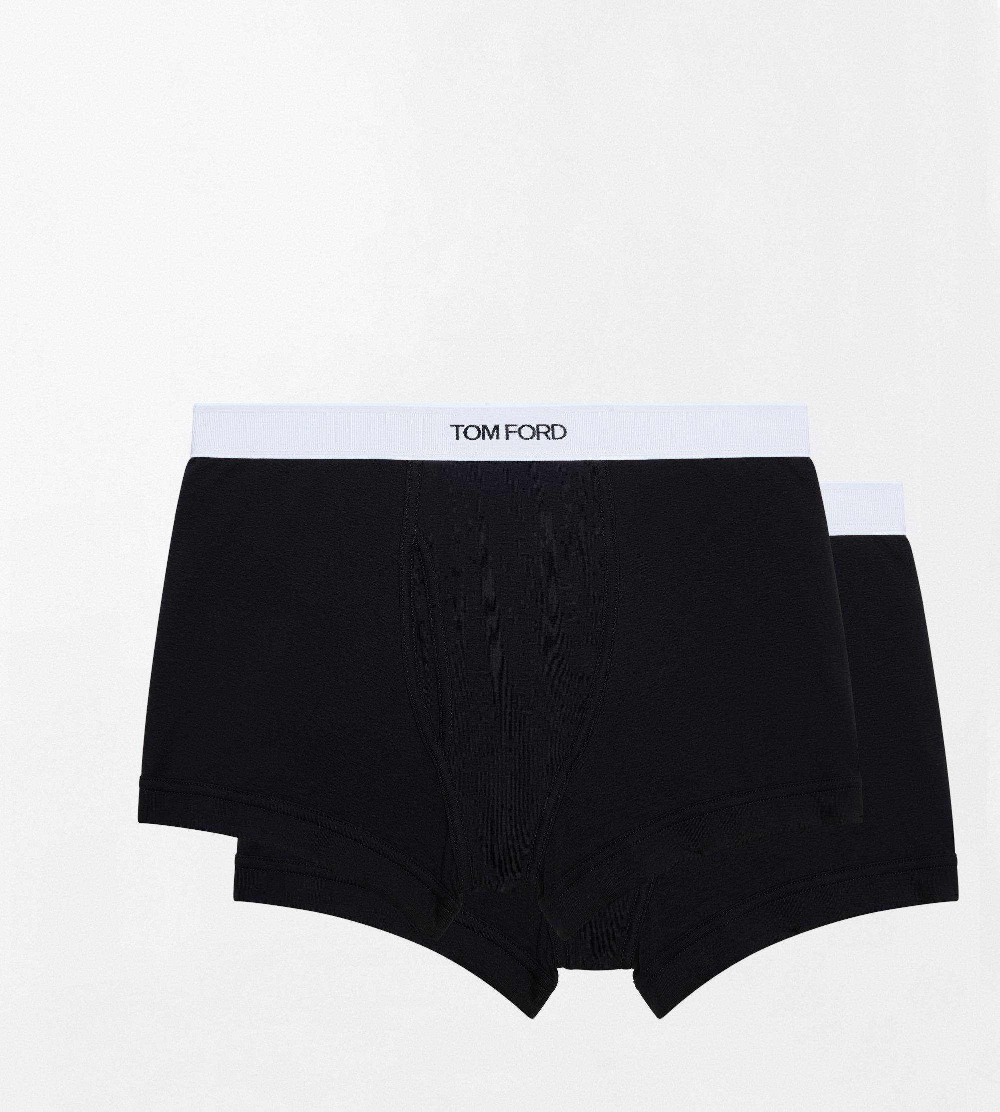 COTTON STRETCH JERSEY BI-PACK BOXER BRIEF