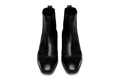 BURNISHED LEATHER GIANNI ANKLE BOOT | Tom Ford Fashion BURNISHED LEATHER GIANNI ANKLE BOOT | Tom Ford Fashion