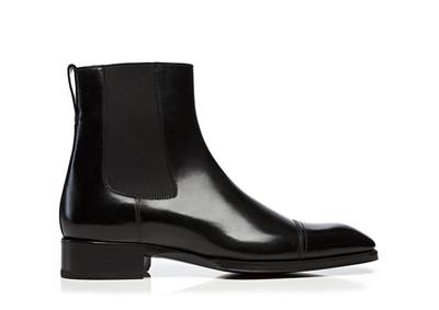 Cap toe chelsea clearance boots