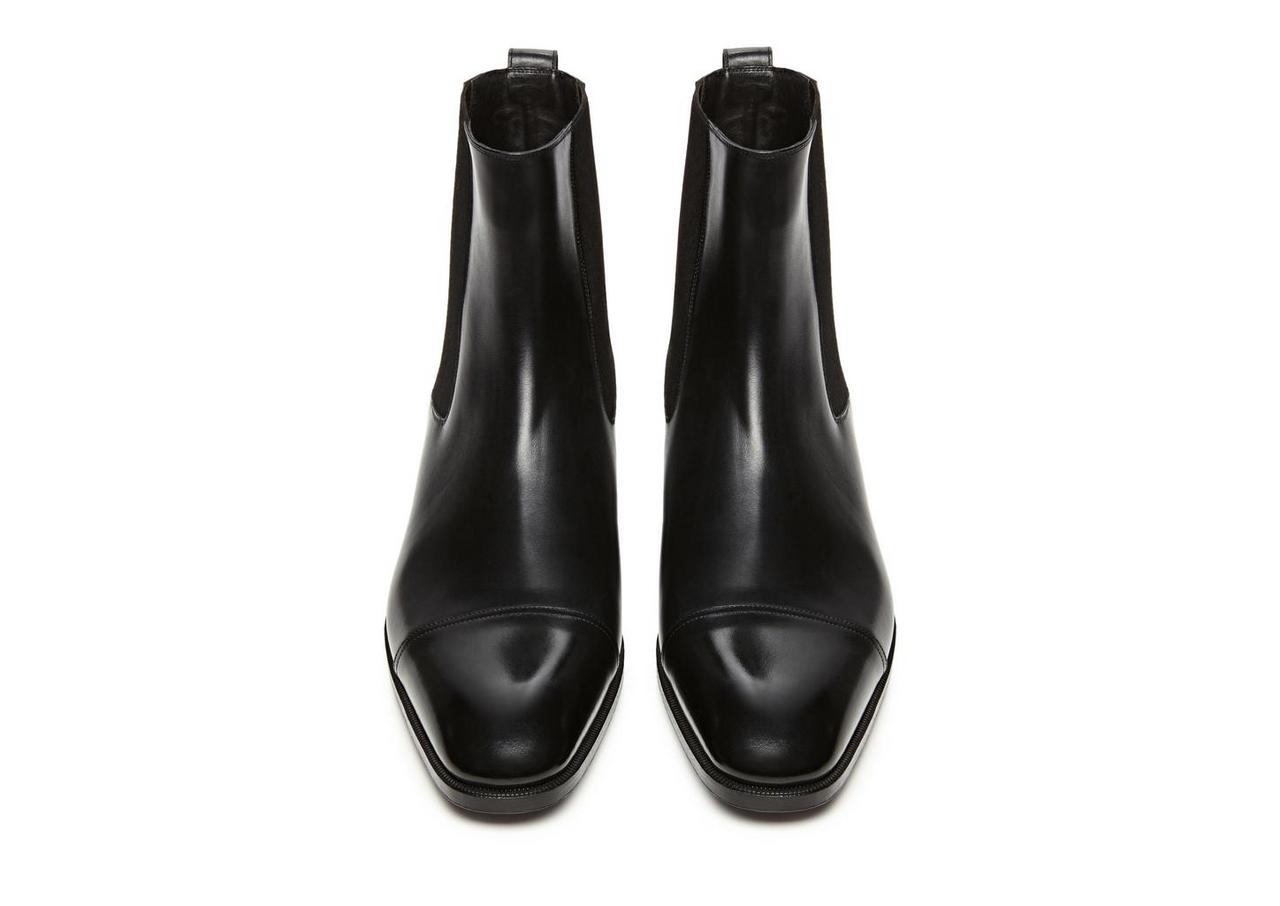 GIANNI LEATHER CAP TOE CHELSEA BOOT image number 2