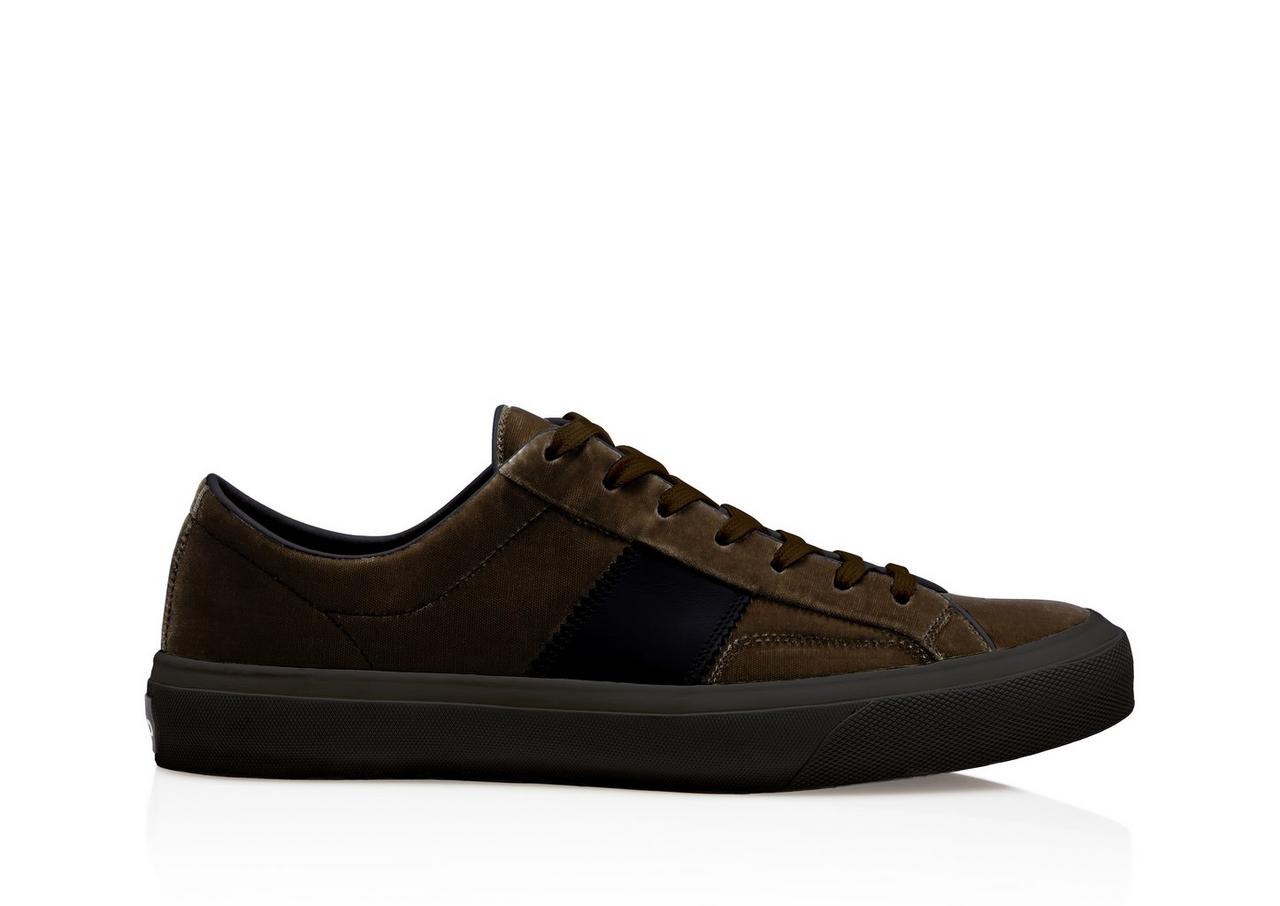 VELVET CAMBRIDGE SNEAKERS | Tom Ford Fashion