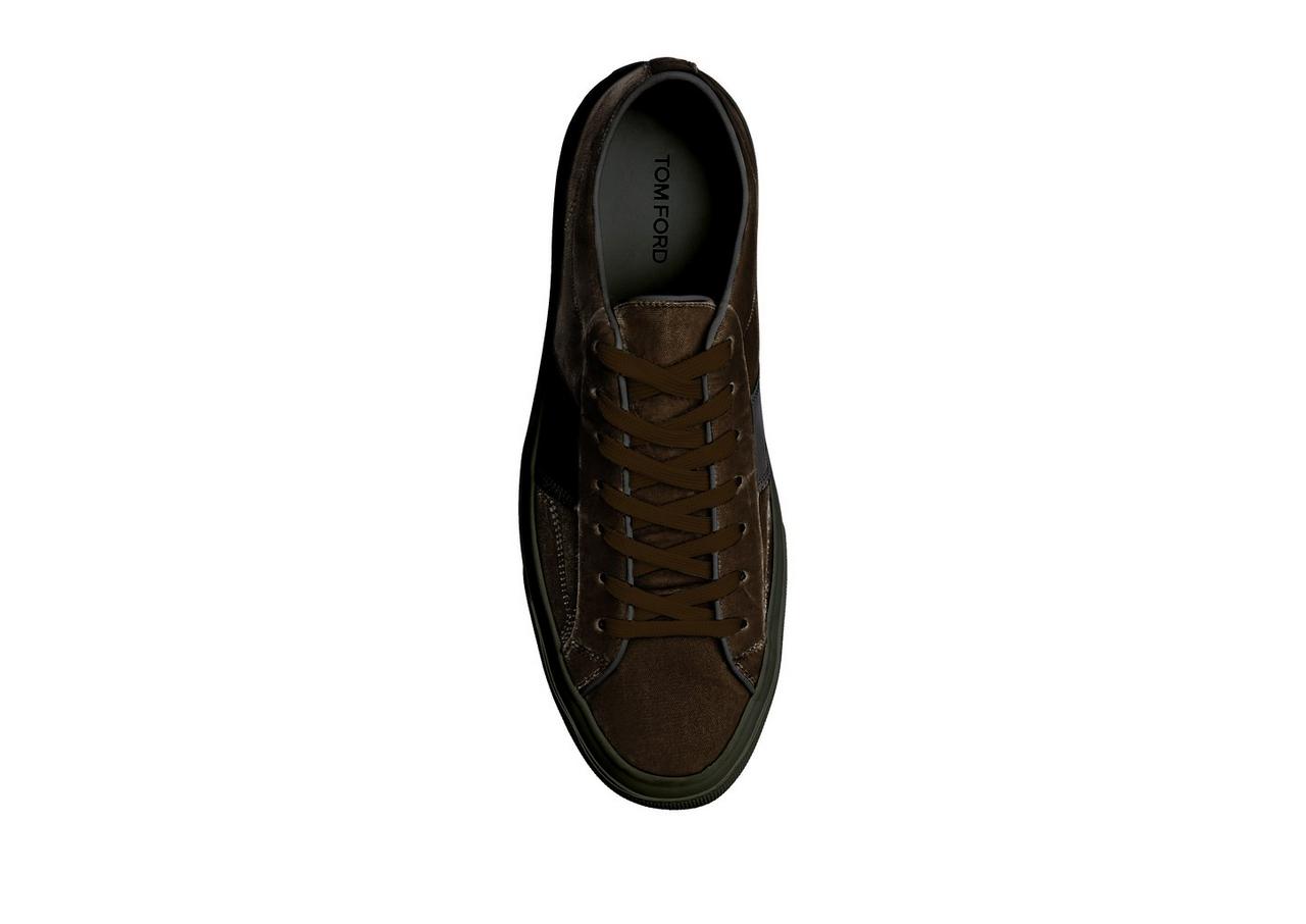 VELVET CAMBRIDGE SNEAKERS | Tom Ford Fashion