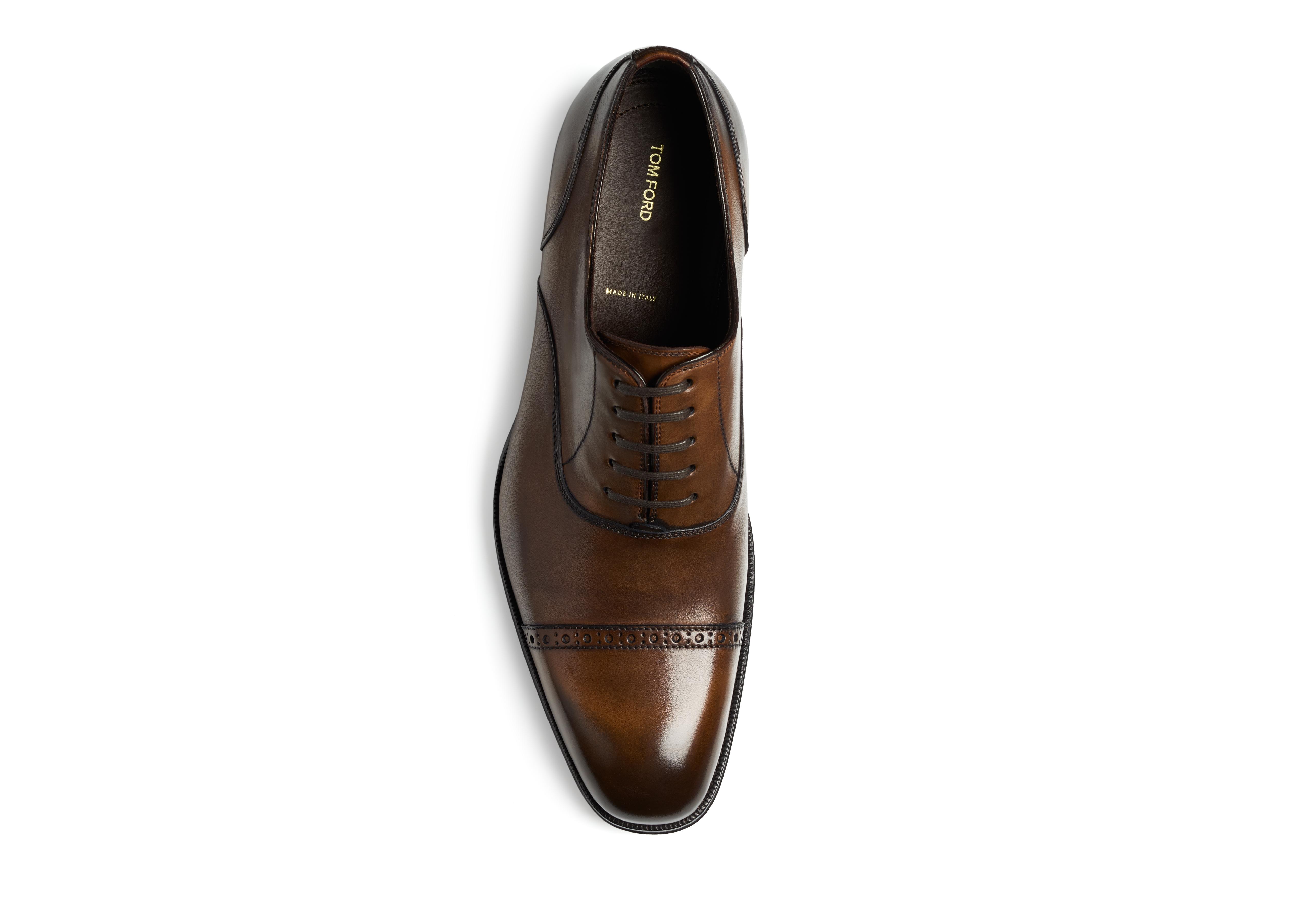 To boot new york anton brogue on sale cap toe oxfords