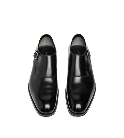 LEATHER EDGAR SINGLE MONK STRAP image number 1