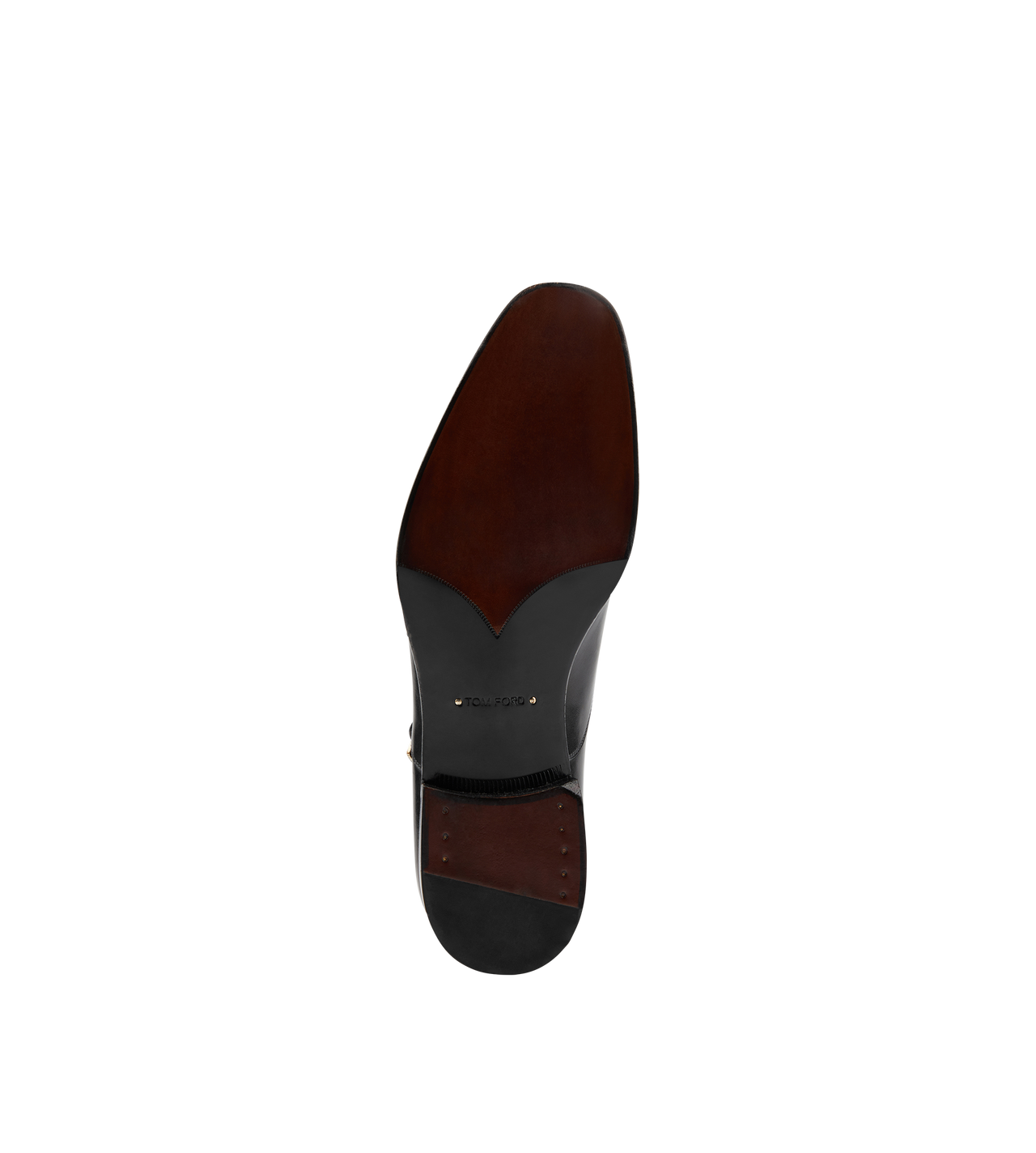 LEATHER EDGAR SINGLE MONK STRAP image number 3