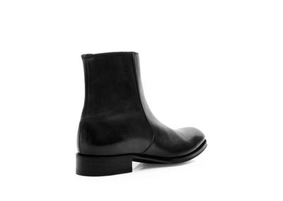 BURNISHED LEATHER EDGAR ZIP BOOT image number 2