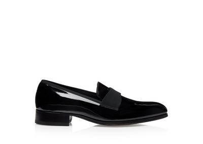 PATENT LEATHER EDGAR EVENING SLIPPER image number 0